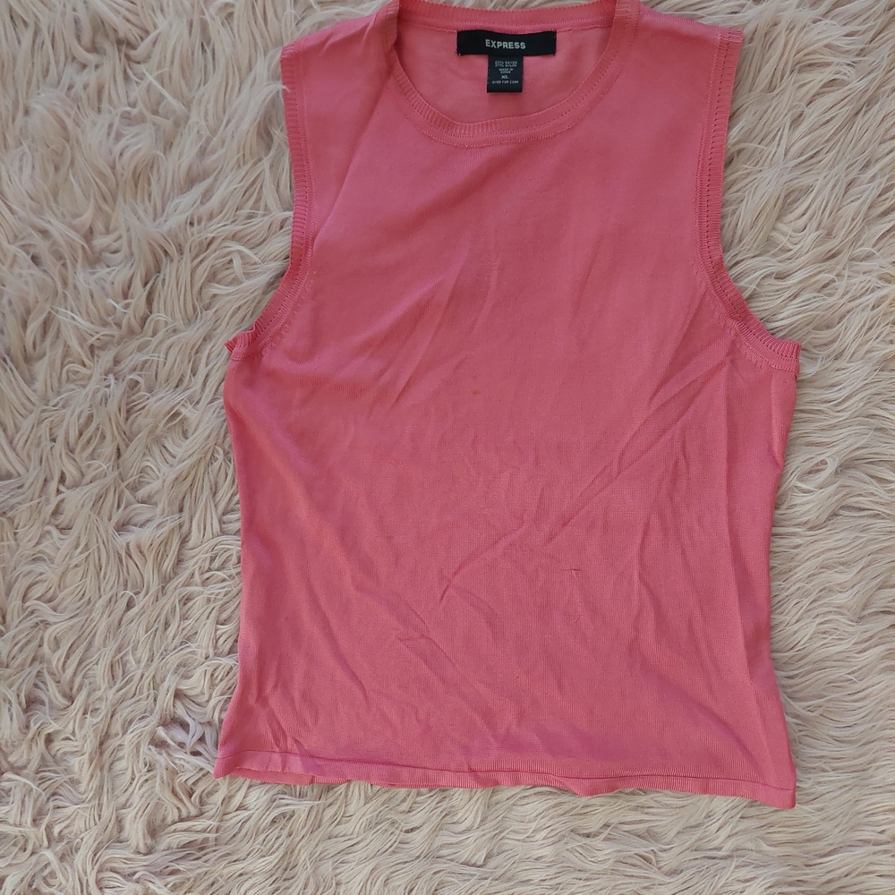 👕2☆ for $12: Express Pink Sleeveless Top